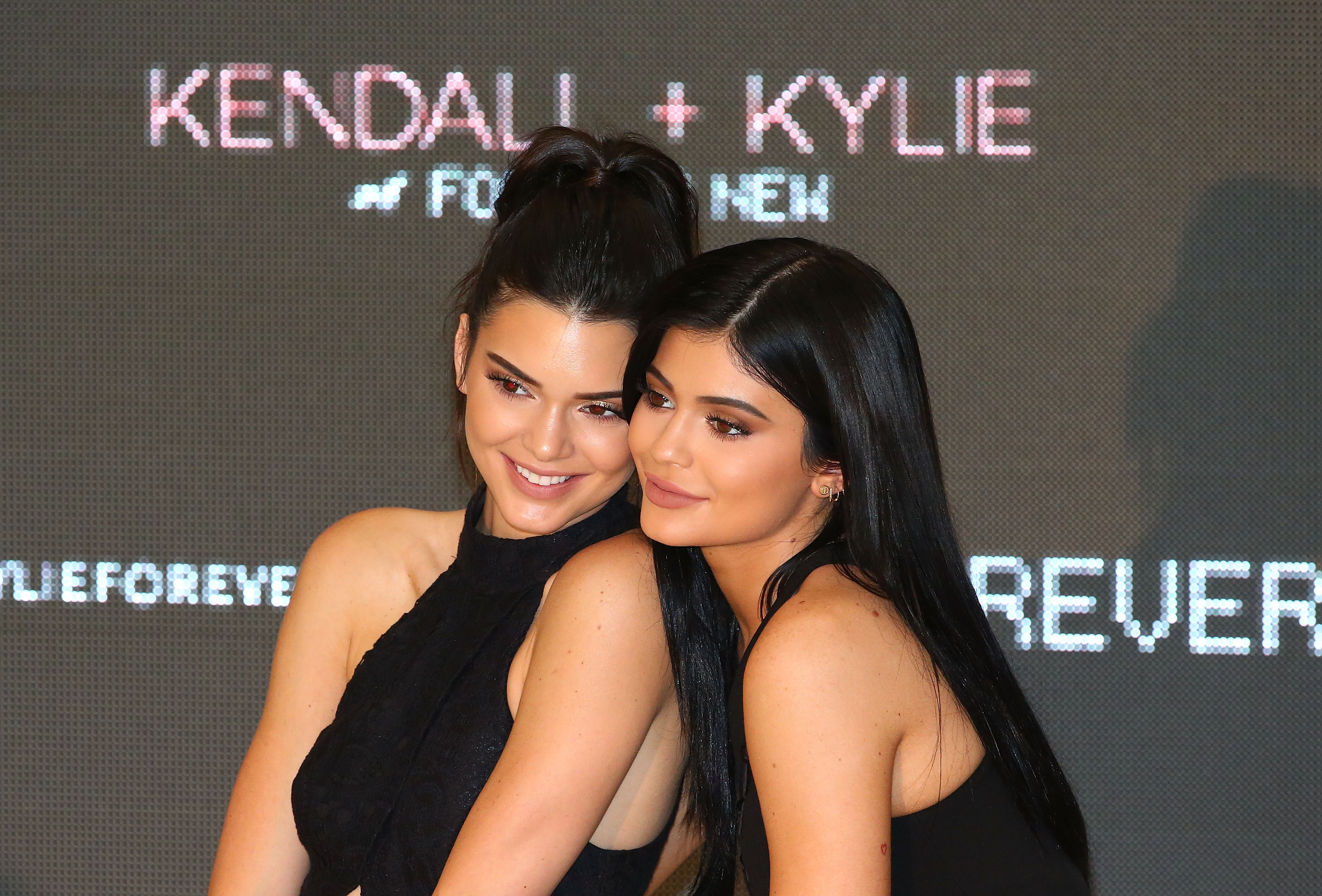 Kendall and Kylie Jenner Launch Kendall+Kylie at Forever New
