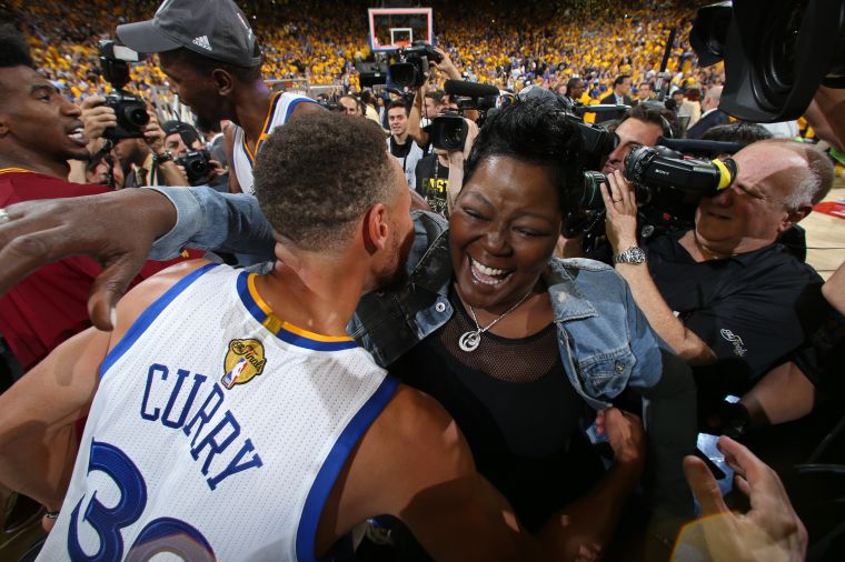 Steph Curry & Wanda Durant