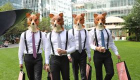 Thomas Pink Unleashes Cheeky Foxes In Canary Wharf