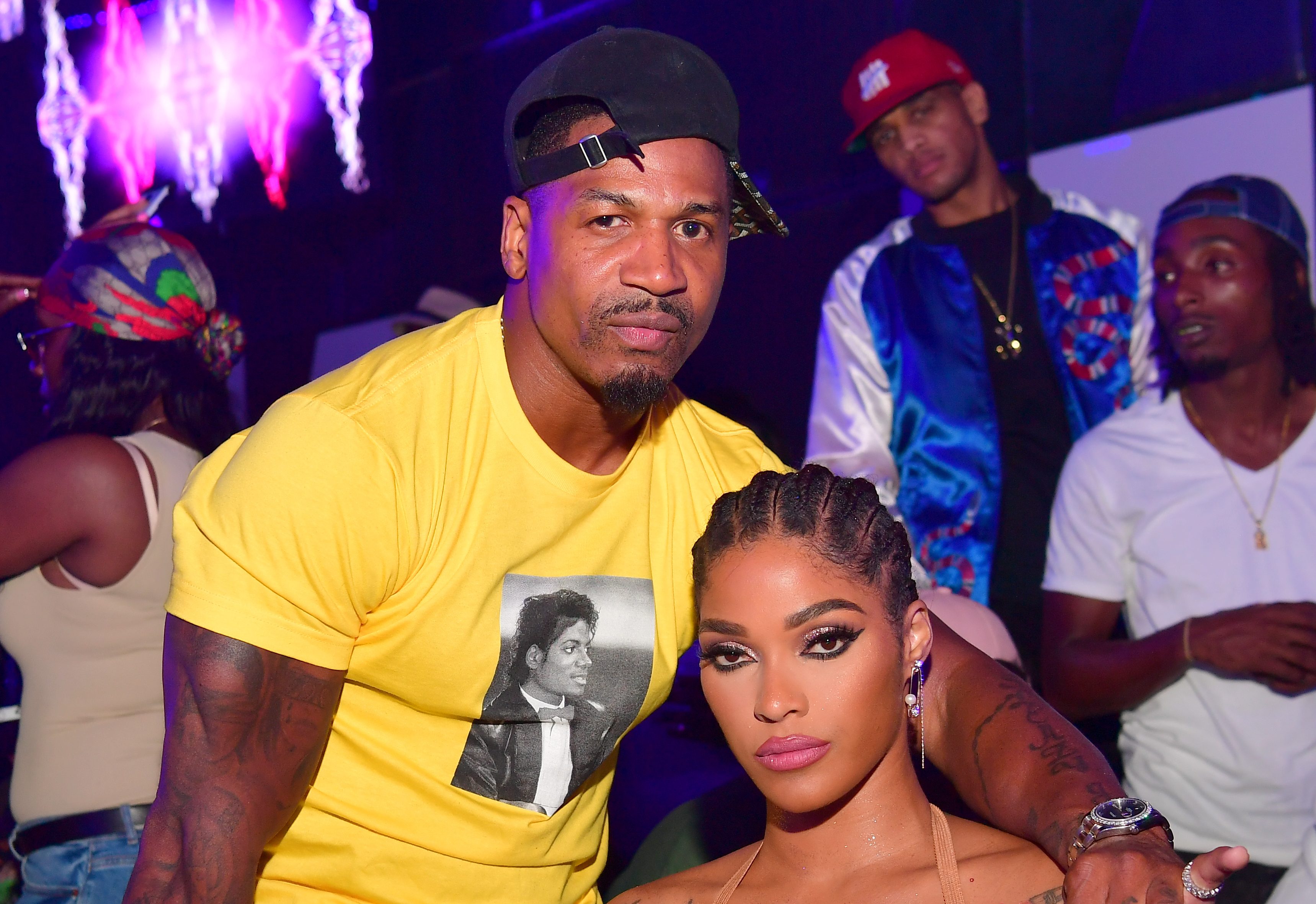 Stevie J. + Joseline Hernandez Host Gold Room