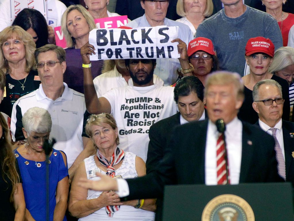 President Trump Holds Rally In Phoenix, Arizona