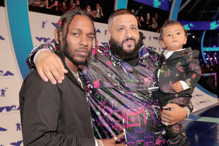 Kendrick Lamar, DJ Khaled & Khaled's Son Asahd Tuck Khaled