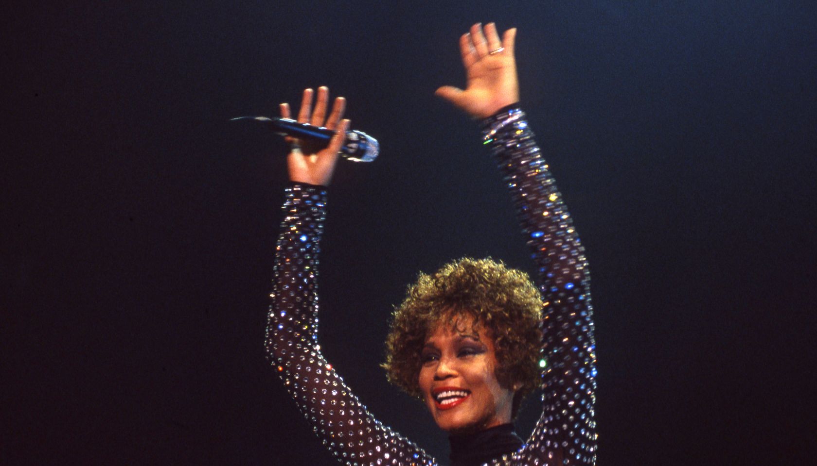 American singer Whitney Houston