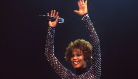 American singer Whitney Houston