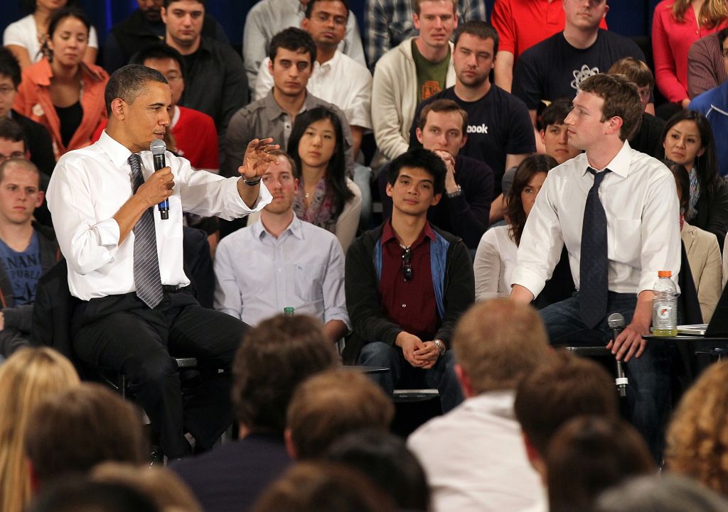 Obama Holds Facebook Town Hall On The Economy