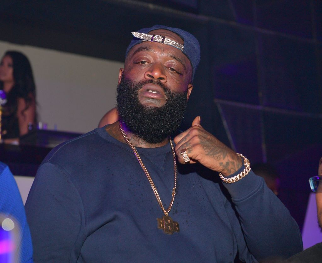 Rick Ross Hosts Gold Room