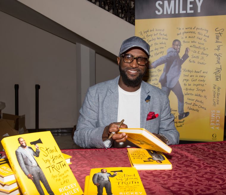Rickey Smiley Promotes His Book "Stand By Your Truth"