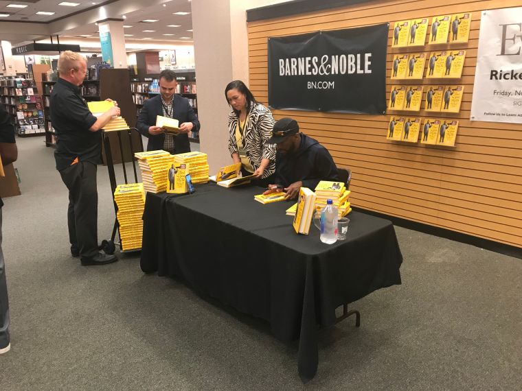 Rickey Smiley "Stand By Your Truth: And Then Run For Your Life" Book Signing In Lafayette, Louisiana At Barnes & Noble