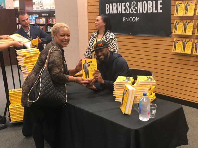 Rickey Smiley "Stand By Your Truth: And Then Run For Your Life" Book Signing In Lafayette, Louisiana At Barnes & Noble