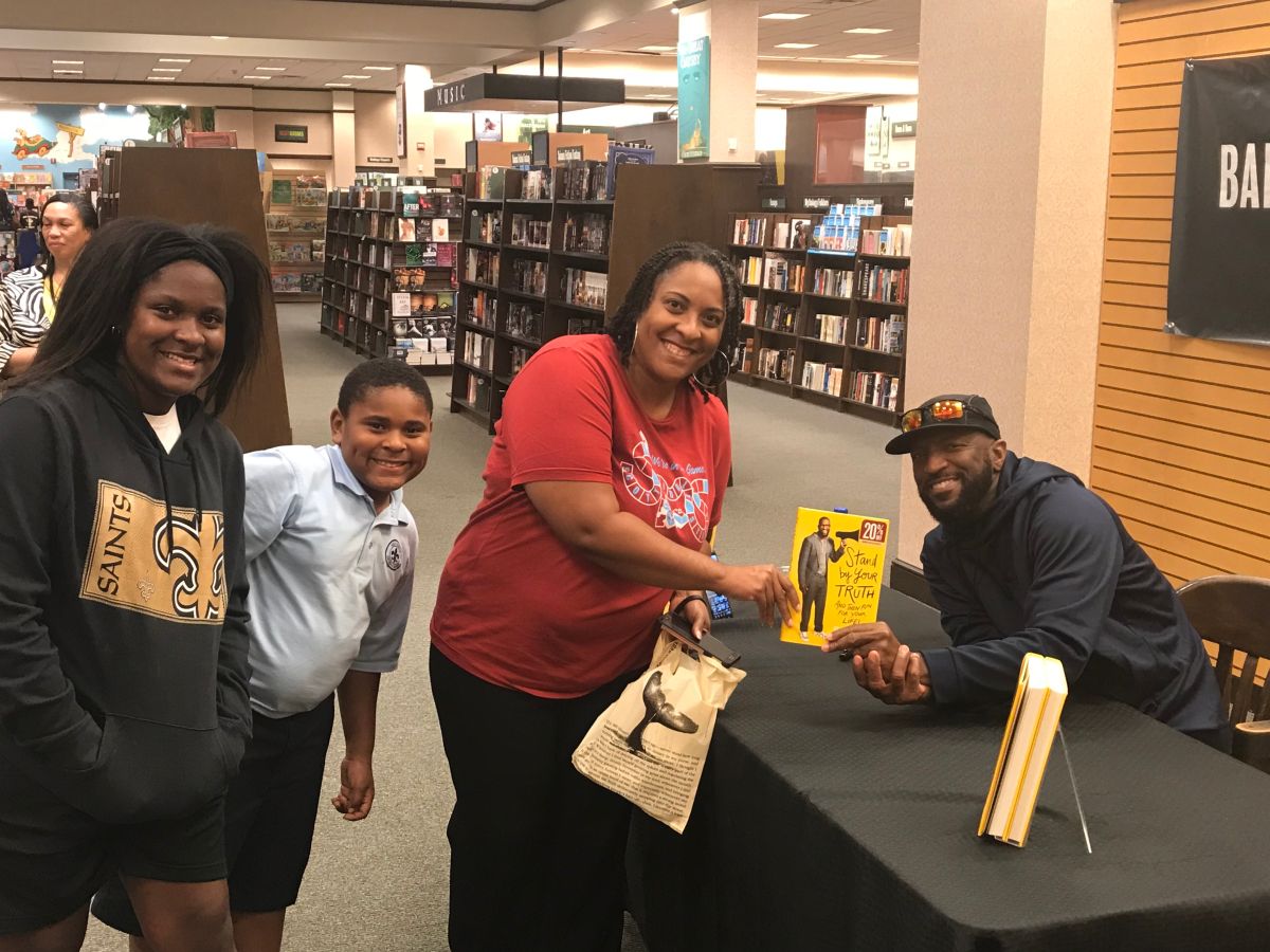 Rickey Smiley "Stand By Your Truth: And Then Run For Your Life" Book Signing In Lafayette, Louisiana At Barnes & Noble