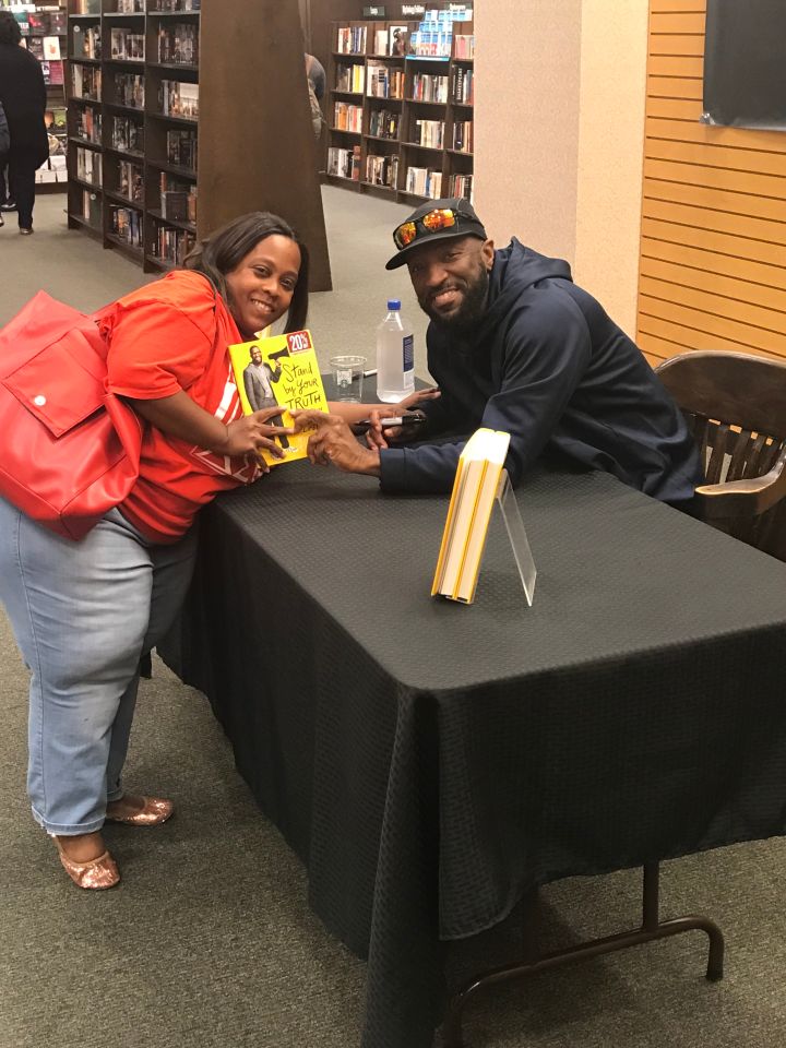 Rickey Smiley “Stand By Your Truth: And Then Run For Your Life” Book Signing In Lafayette, Louisiana At Barnes & Noble