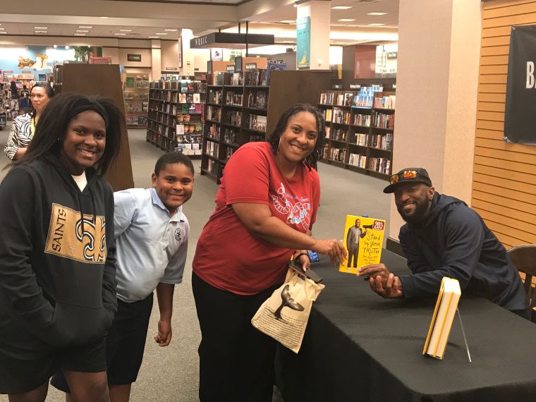 Rickey Smiley "Stand By Your Truth: And Then Run For Your Life" Book Signing In Lafayette, Louisiana At Barnes & Noble
