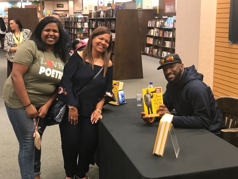 Rickey Smiley "Stand By Your Truth: And Then Run For Your Life" Book Signing In Lafayette, Louisiana At Barnes & Noble