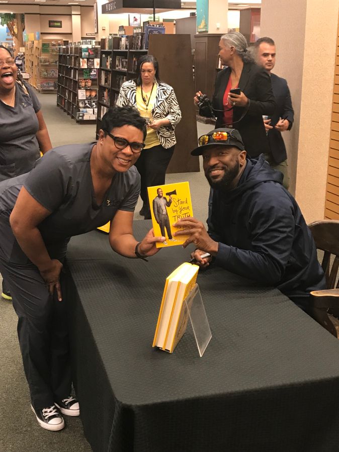 Rickey Smiley "Stand By Your Truth: And Then Run For Your Life" Book Signing In Lafayette, Louisiana At Barnes & Noble