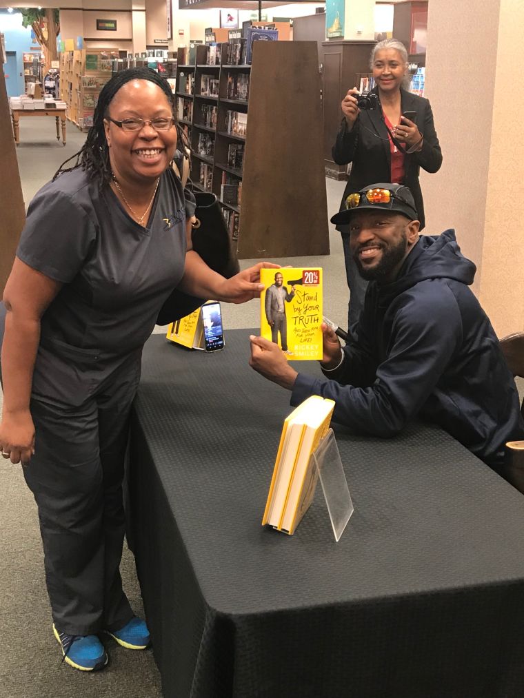 Rickey Smiley "Stand By Your Truth: And Then Run For Your Life" Book Signing In Lafayette, Louisiana At Barnes & Noble