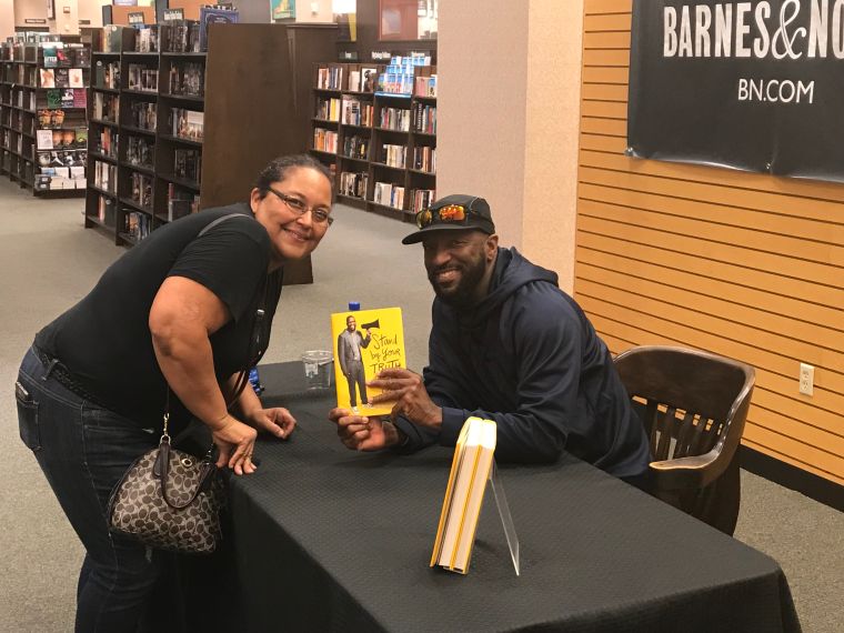 Rickey Smiley "Stand By Your Truth: And Then Run For Your Life" Book Signing In Lafayette, Louisiana At Barnes & Noble