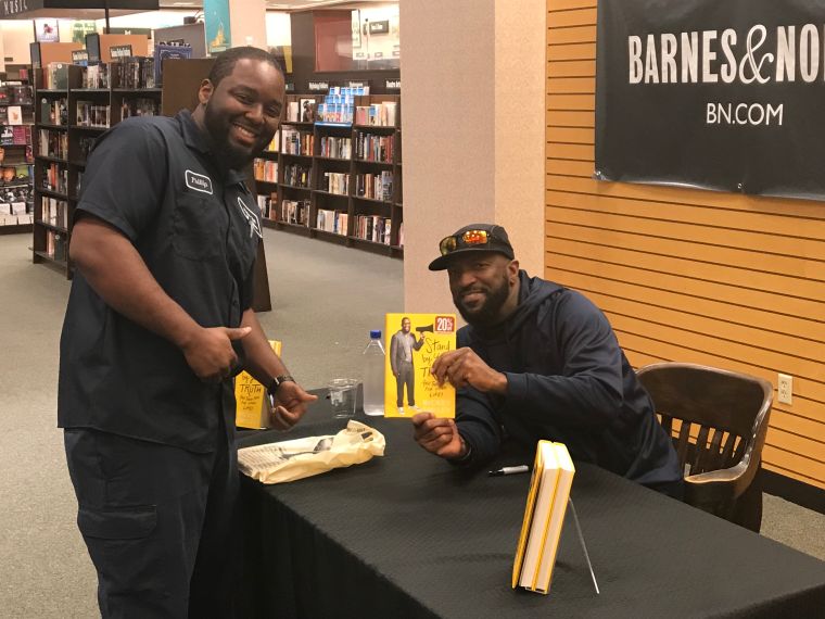 Rickey Smiley "Stand By Your Truth: And Then Run For Your Life" Book Signing In Lafayette, Louisiana At Barnes & Noble