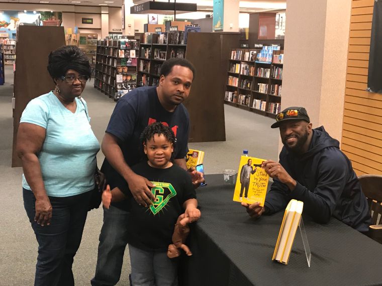 Rickey Smiley "Stand By Your Truth: And Then Run For Your Life" Book Signing In Lafayette, Louisiana At Barnes & Noble