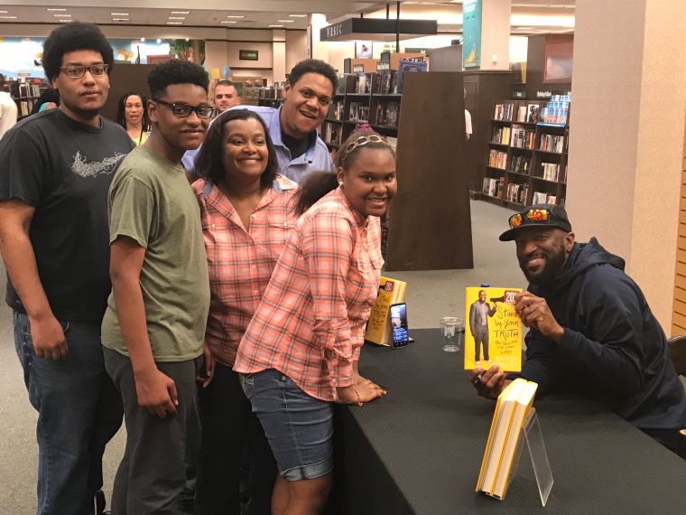 Rickey Smiley “Stand By Your Truth: And Then Run For Your Life” Book Signing In Lafayette, Louisiana At Barnes & Noble
