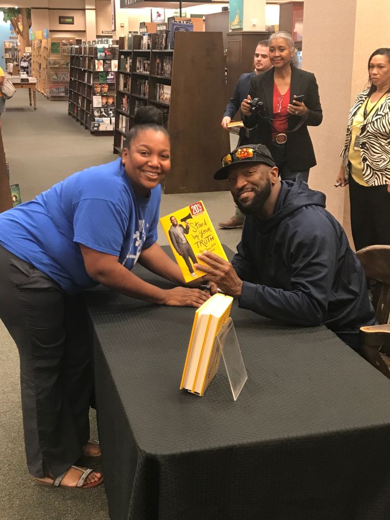 Rickey Smiley "Stand By Your Truth: And Then Run For Your Life" Book Signing In Lafayette, Louisiana At Barnes & Noble