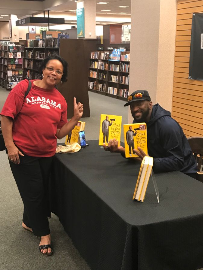 Rickey Smiley "Stand By Your Truth: And Then Run For Your Life" Book Signing In Lafayette, Louisiana At Barnes & Noble