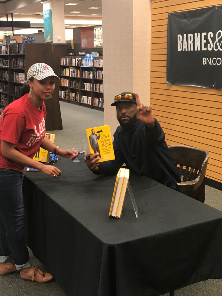 Rickey Smiley “Stand By Your Truth: And Then Run For Your Life” Book Signing In Lafayette, Louisiana At Barnes & Noble