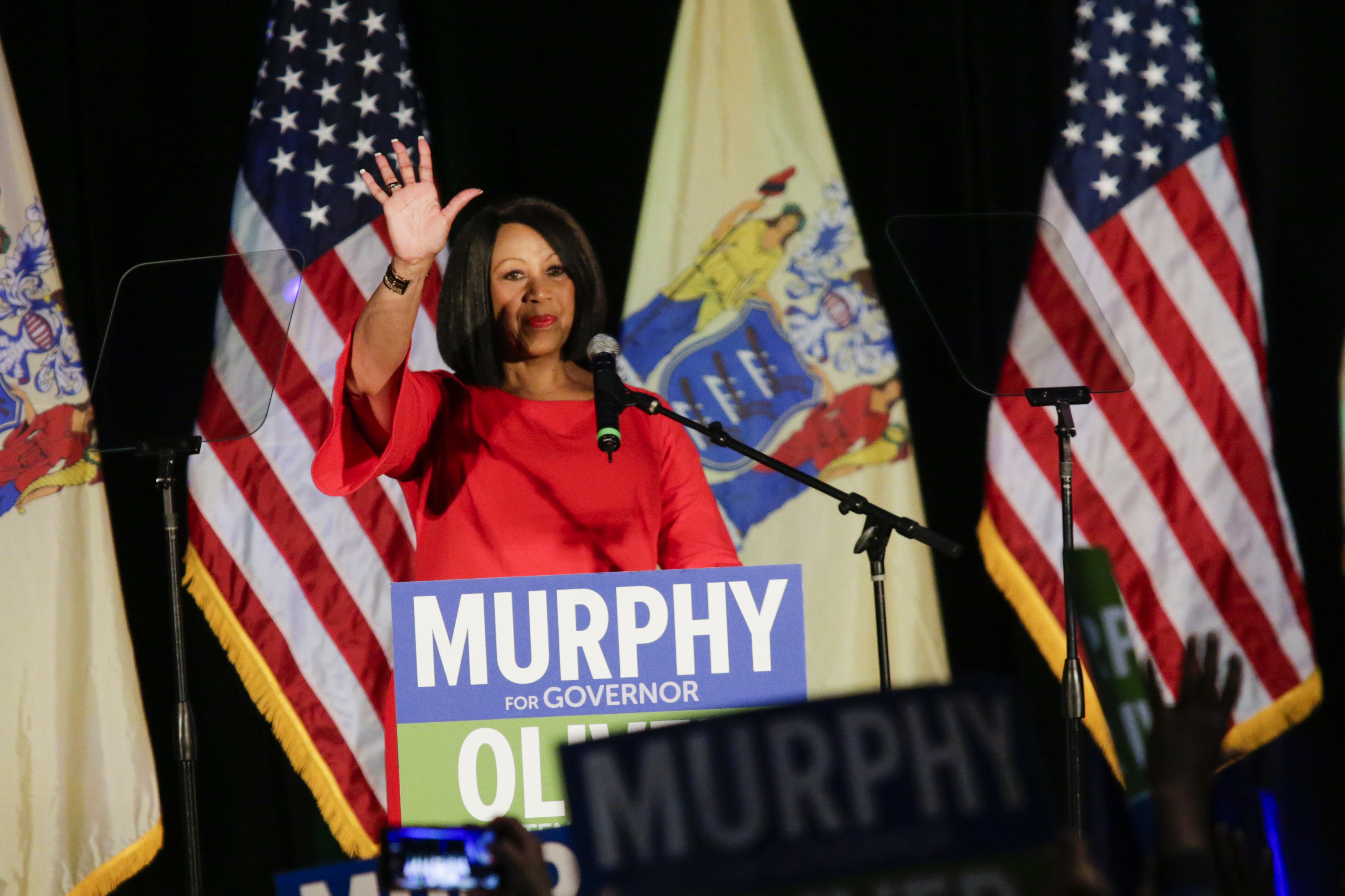 Democratic Candidate For Governor In New Jersey Phil Murphy Holds Election Night Gathering In Asbury Park