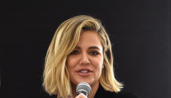 Khloe Kardashian And Emma Grede Celebrate The Launch Of Good American At Bloomingdale's