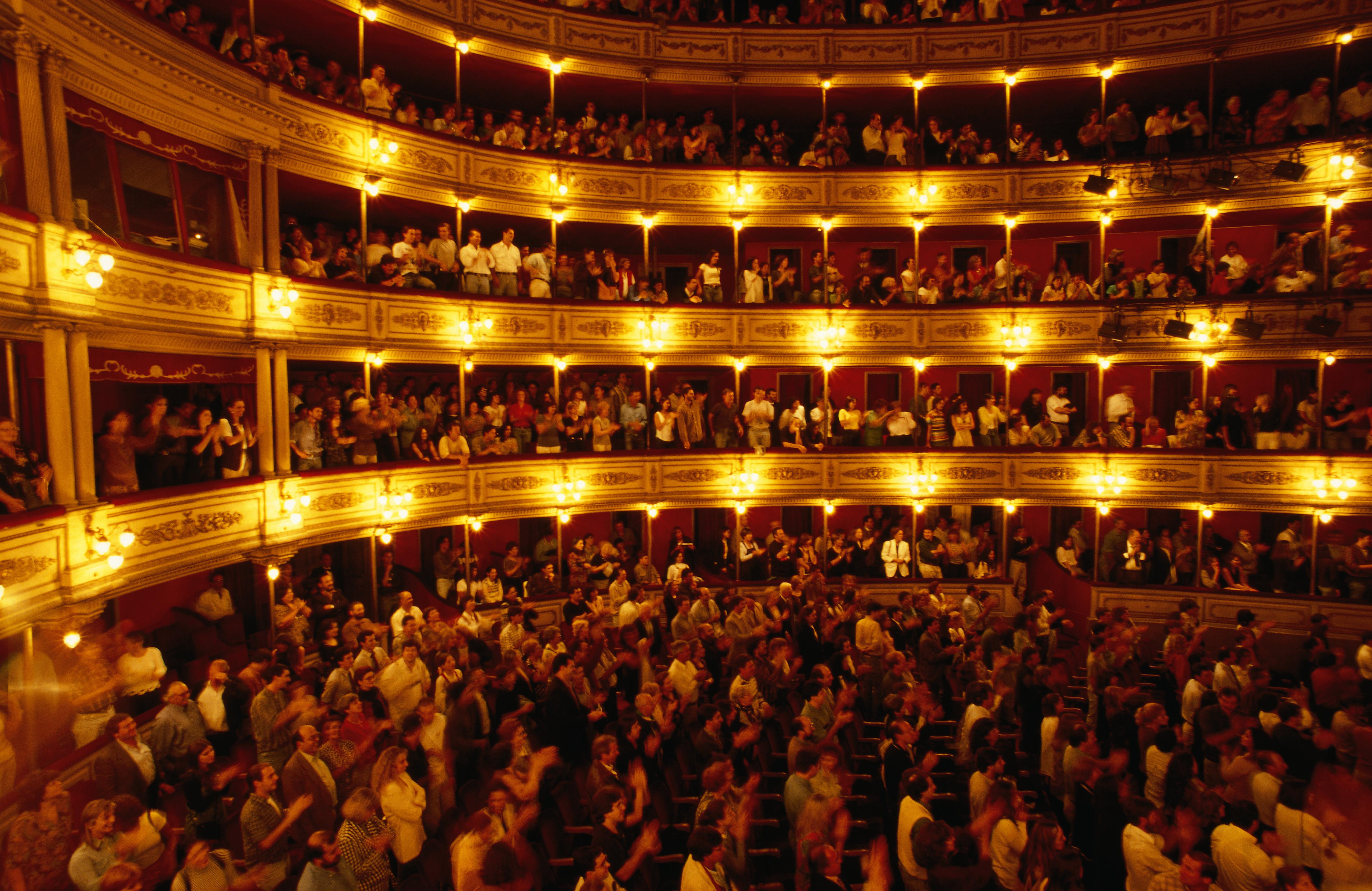 Uruguay, Montevideo, Teatro Solis (Solis Theater) interior