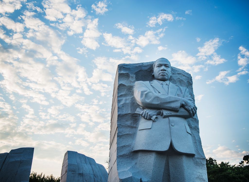 Martin Luther King jr. memorial in Washington DC