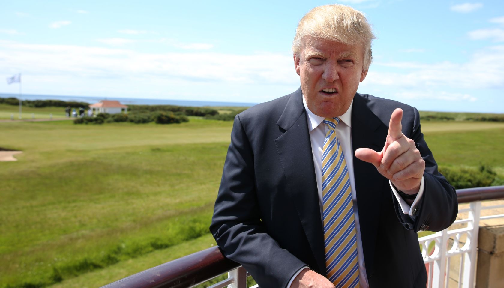 Donald Trump Visits Turnberry Golf Club