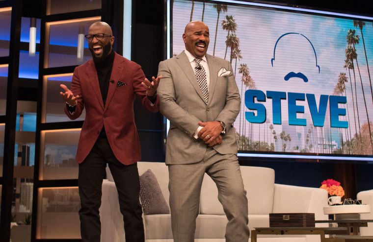 Rickey Smiley On Steve Harvey's Show "Steve"