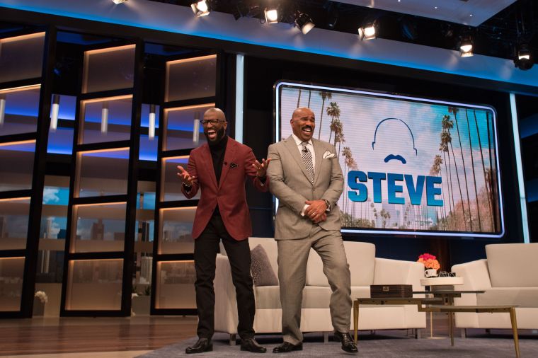 Rickey Smiley On Steve Harvey’s Show “Steve”