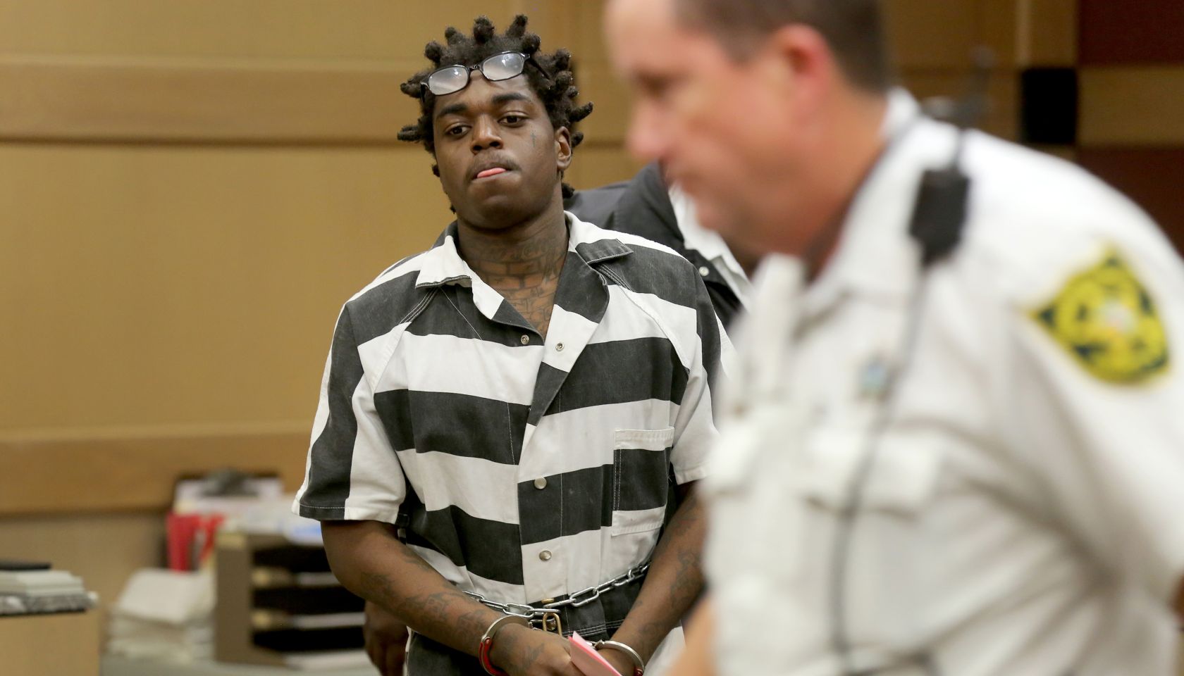 Rapper Kodak Black is ordered held without bond on two warrants