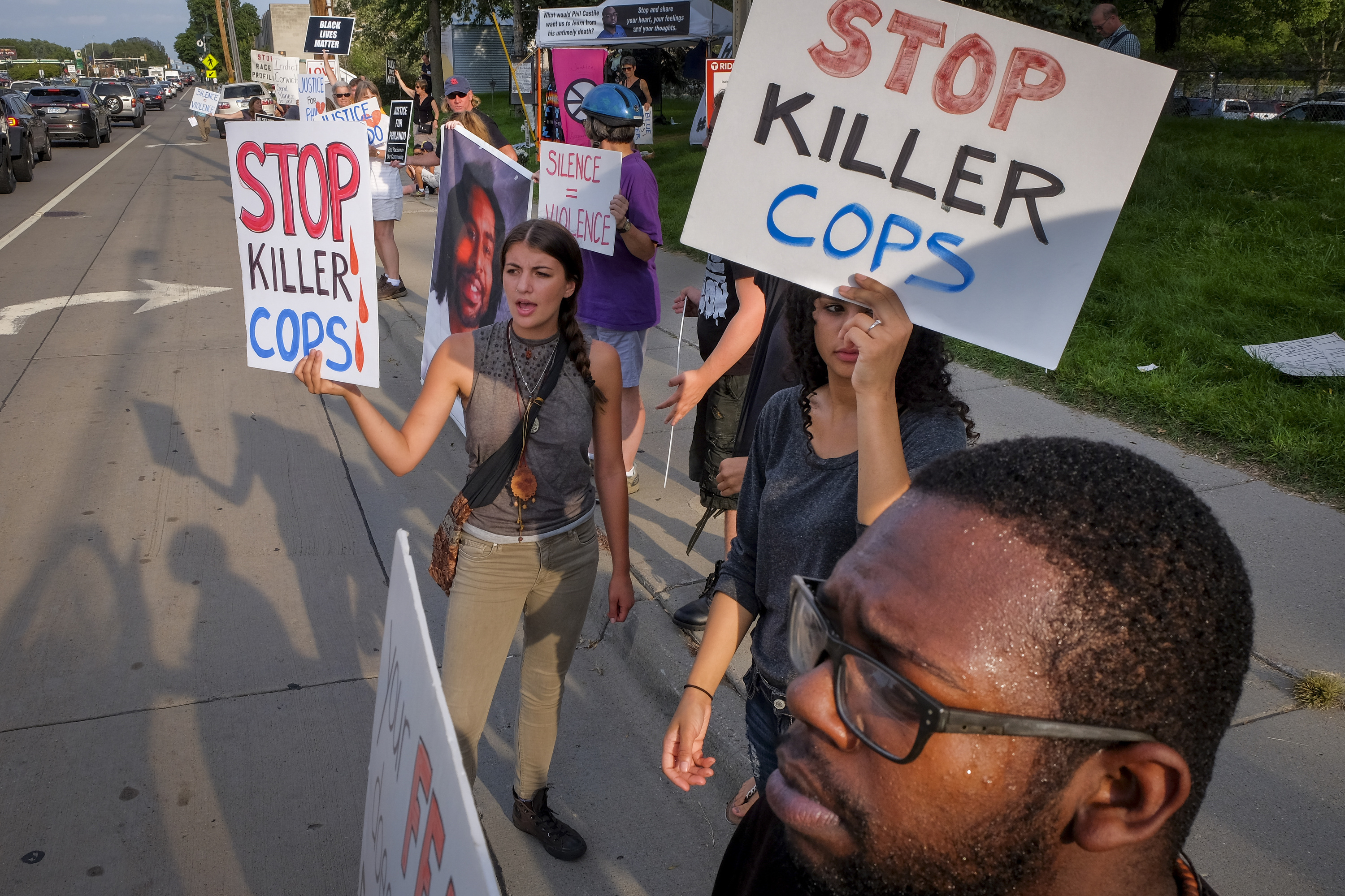 Diamond Reynolds After the Killing of Her Boyfriend, Philando Castile, by a Minnesota Police Officer