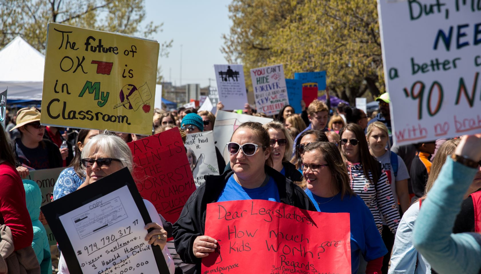 Oklahoma Teachers Strike Enters Third Day