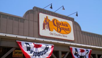 The exterior of Cracker Barrel Restaurant, Old Country Store.