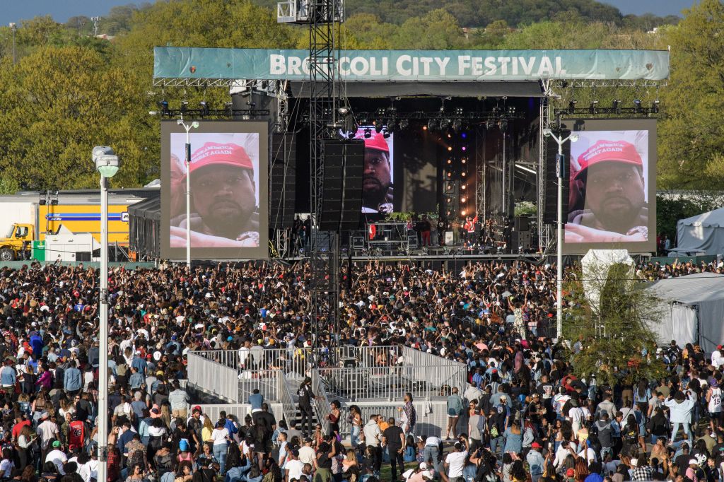 The Crowd at Broccoli City Festival in Washington, D.C.
