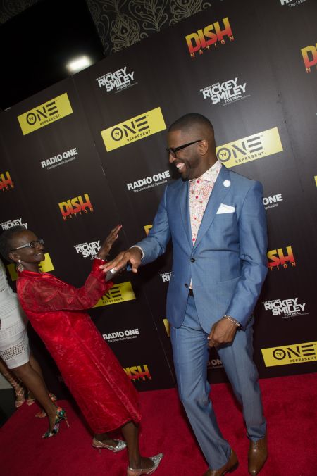 Rickey Smiley With His Mother