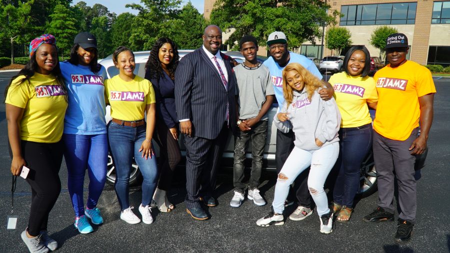 Rickey Smiley Gives Corey Patrick A Car