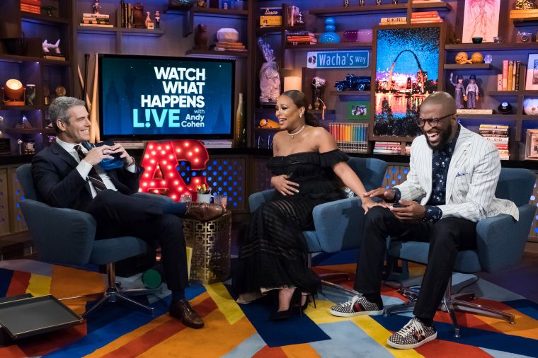 Andy Cohen, Eva Marcille & Rickey Smiley