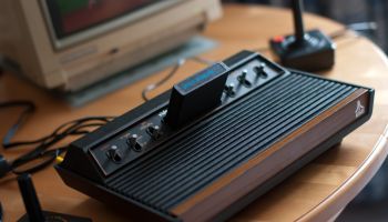 Vintage Atari Video Game System 2600