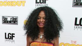 Diana Ross on the red carpet for The Cookout.