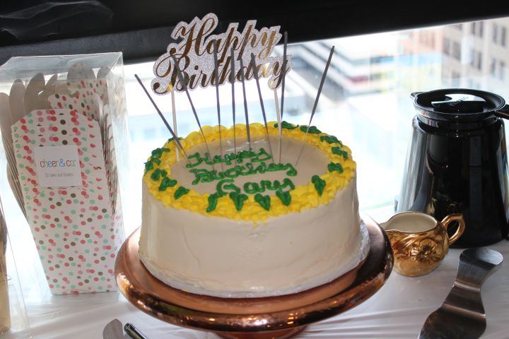 Front Of The Cake