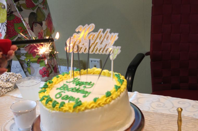 Afternoon Tea Birthday Cake For Gary With Da Tea