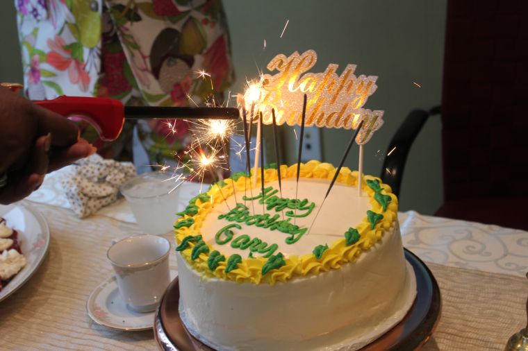Gary With Da Tea’s Birthday Cake