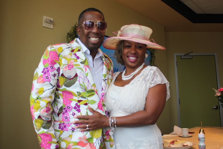 Gary With Da Tea & Co-Worker