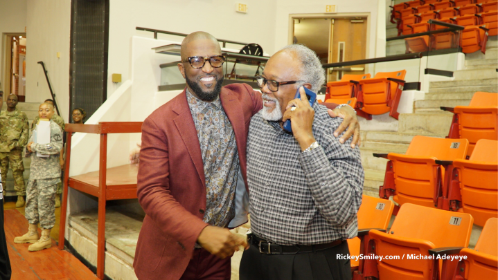 Rickey Smiley Visits Tuskegee University For ROTC Week
