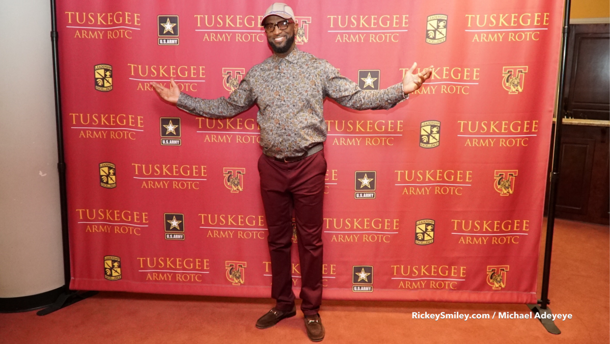 Rickey Smiley Visits Tuskegee University For ROTC Week