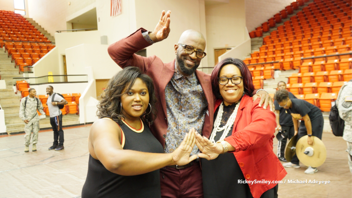 Rickey Smiley Visits Tuskegee University For ROTC Week